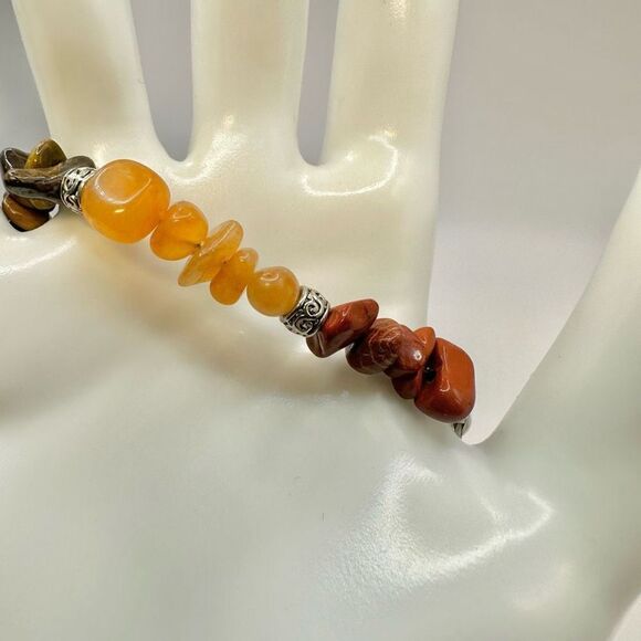 Natural stones chakra bracelet - Picture 2 of 14